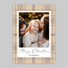 Load image into Gallery viewer, Tartan Card