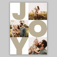 Load image into Gallery viewer, Joy Christmas Card