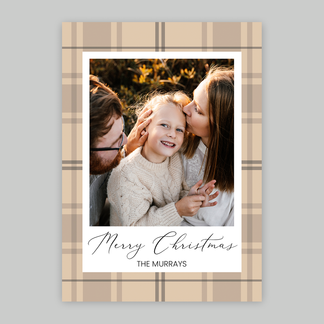 Tartan Card