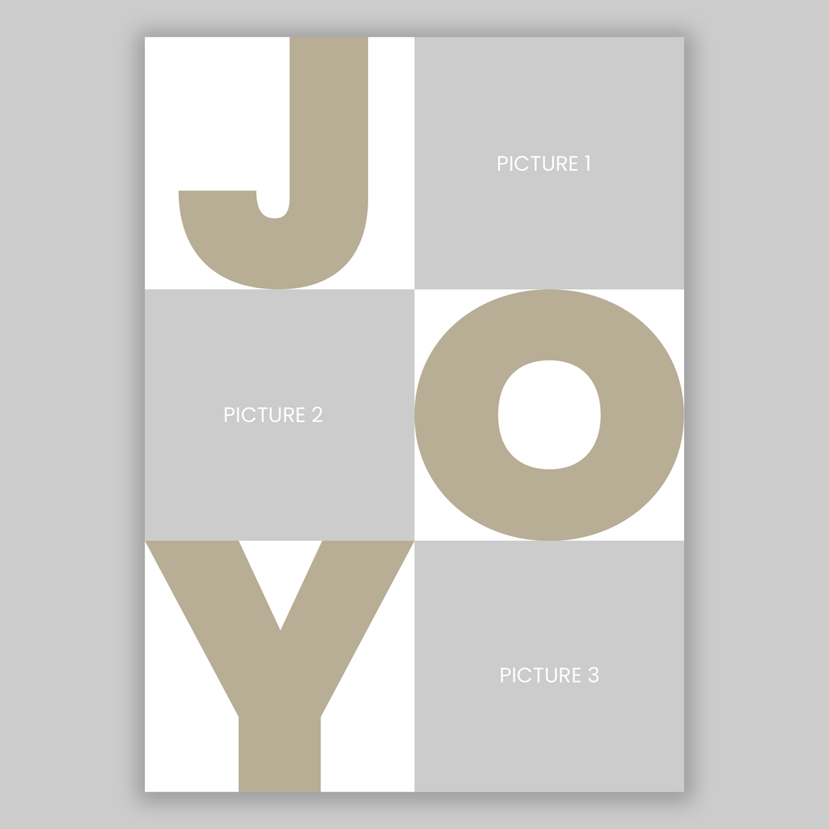 Joy Christmas Card