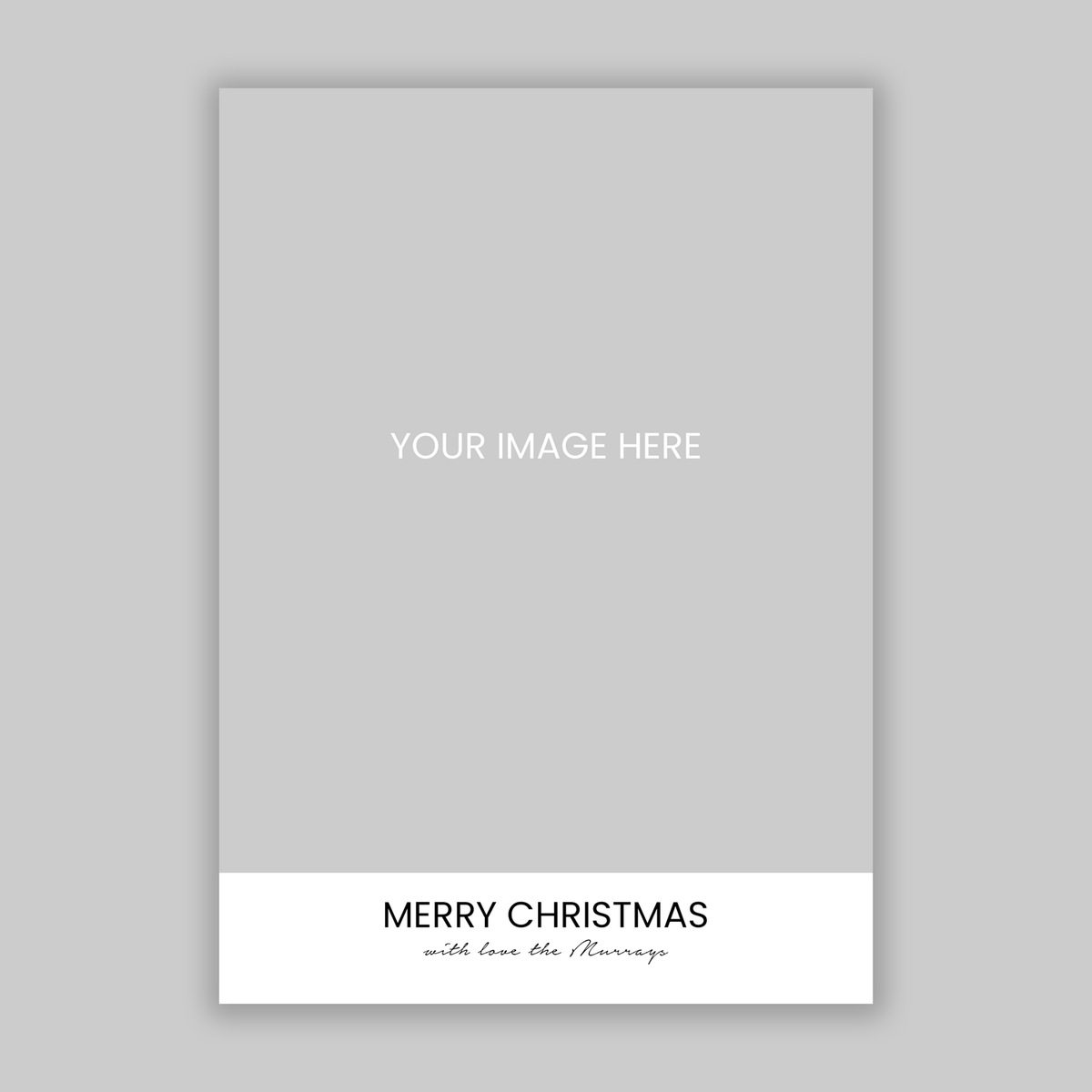 Minimalist Christmas Card