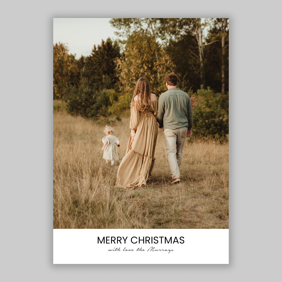 Minimalist Christmas Card