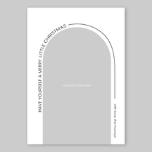 Load image into Gallery viewer, Minimalist Arch Christmas Card
